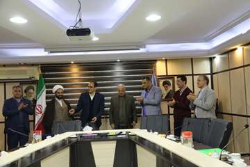 مراسم تکریم و معارفه سرپرست مرکز آموزشی و درمانی روانپزشکی رازی (امین آباد)